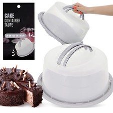 Kuchenbehälter 35x35x16 Kuchentransportbox Rund Kuchencontainer Tortenbehälter