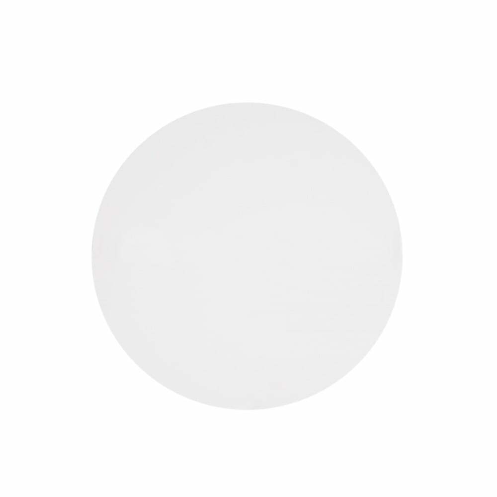 Fusion Living White Chelsea Large Circular Dining Table Glossy Finish