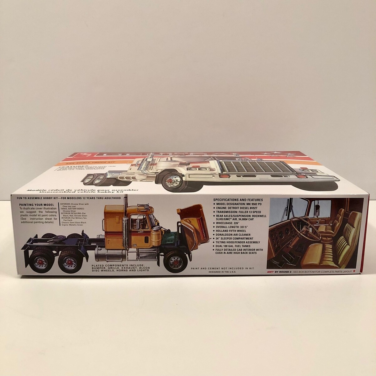 AMT 1:25 GMC General Semi Truck Tractor Model Kit #AMT1272/06 | eBay
