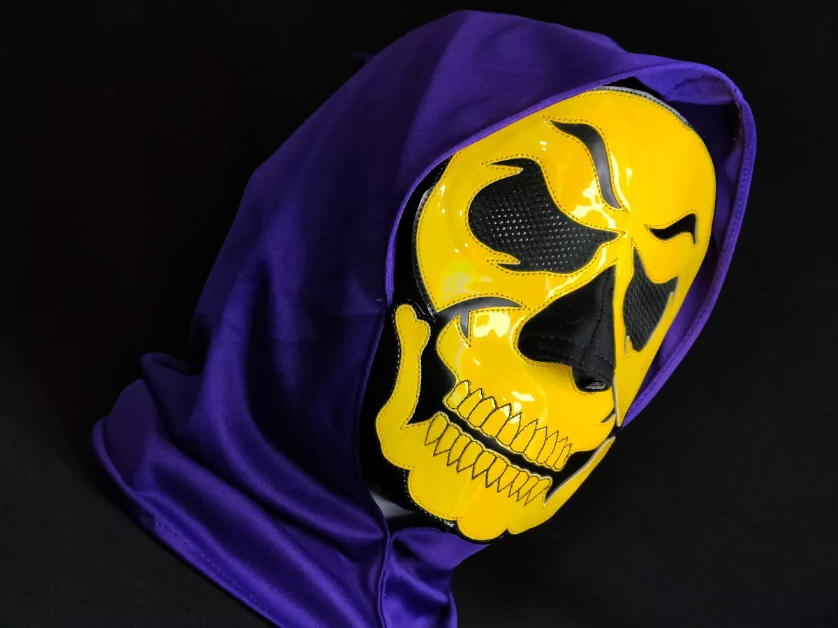 SKULL SKELETOR MASK WRESTLING MASK LUCHADOR CARISTICO WRESTLER LUCHA LIBRE  | eBay