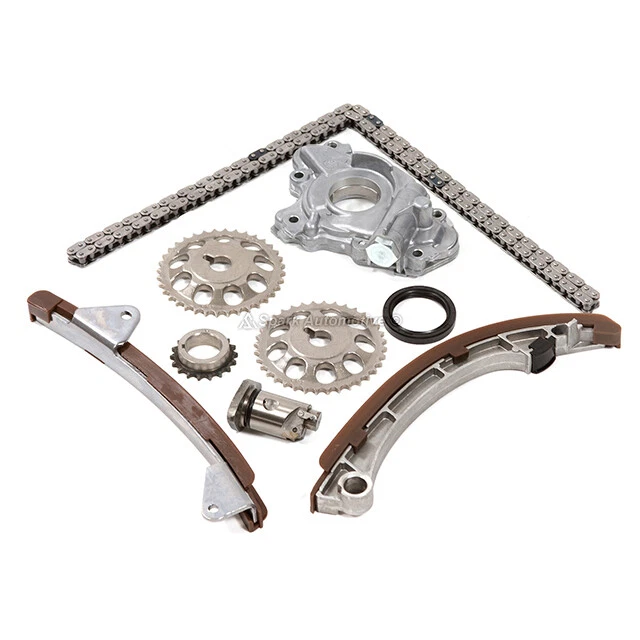 Kit de cadena de distribución bomba de aceite apto para Chevrolet Prizm Toyota Corolla 1998 1,8 L 1ZZFE Foto 2 de 4