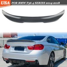PSM Style For 2014-18 BMW F36 428i 435i 440i Gran Coupe Trunk Spoiler CarbonLook
