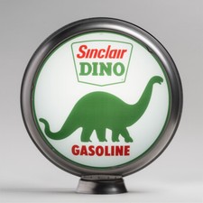 Steel Frame Sinclair Dino 13.5" Gas Pump Globe (G179)