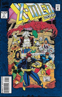 X-Men 2099 No.1 / 1992 John Francis Moore & Ron Lim / Special Blue Foil Cover