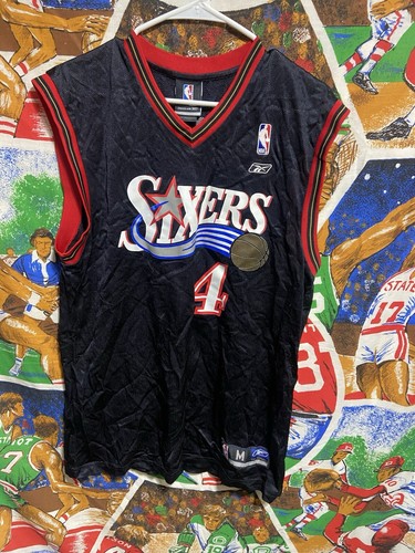 vintage philadelphia 76ers andre iguodala jersey Reebok Mens Medium Rookie Year