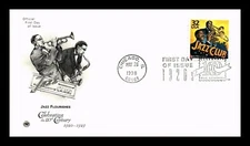 JAZZ CLUBS FLOURISH   1920s CTC 1998 PCS CACHET  FDC UNADDR