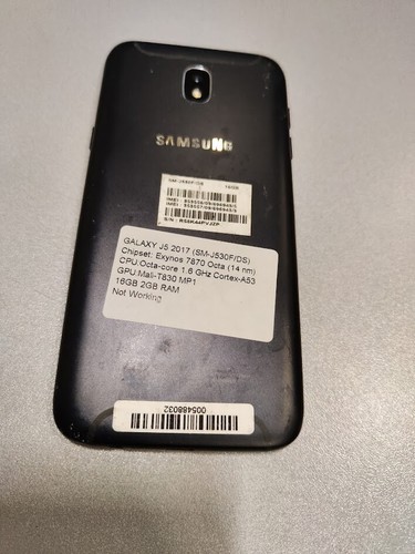 Samsung Galaxy J5 SM-J530F/DS 16GB Storage 2GB Smartphone Not Working For Parts - Picture 7 of 11