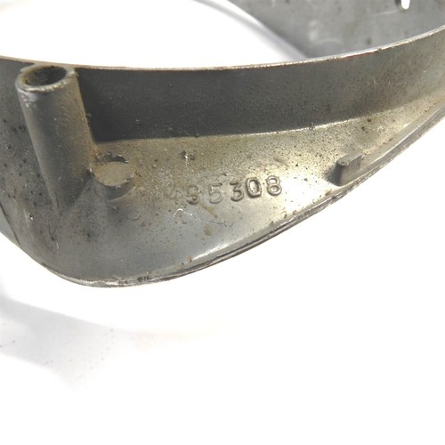 1966 CADILLAC DEVILLE GM#1485308 HEADLIGHT BEZEL TRIM USED VINTAGE BEZEL CHROME - Picture 5 of 7