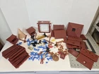 Vintage Marx Fort Apache Playset Lot Cavalry Indians Fence Fort Parts