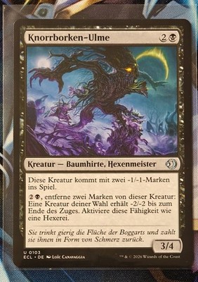 Knorrborken-Ulme - ECL-103 - Uncommon - MTG - Deutsch - NM - Gnarlbark Elm