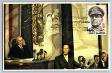 #1424 General Douglas MacArthur Maxi Card