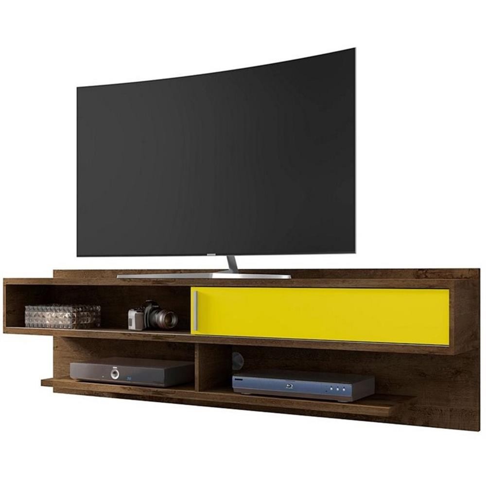 Manhattan Comfort Astor 21"H Wood Floating Entertainment Cen