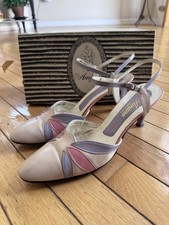 Vintage Amano Galaxy multi Color Heels w/ Box - Size 11N