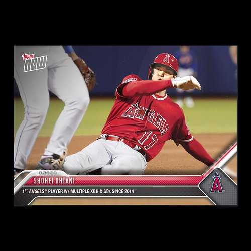 Shohei Ohtani - 2023 MLB Topps Now Card 767 - Print Run: 4,156 Angels
