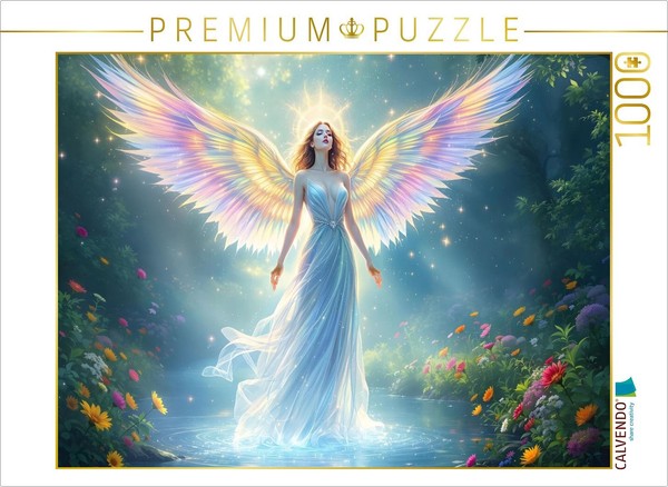 Calvendo Puzzle April Angel | 1000 Pieces, Finished Size 25.2 × 18.9 In (64 × 48-image