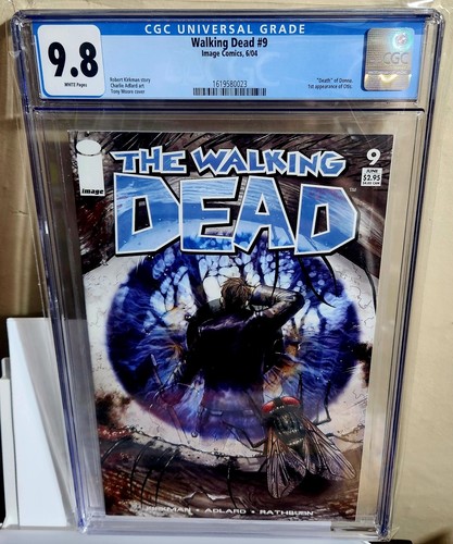 WALKING DEAD  #9 CGC 9.8 KEY DEATH OF DONNA FIRST APPEARANCE OF OTIS