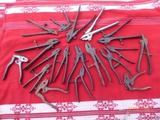 LOT : pince à avoyer outil ancien