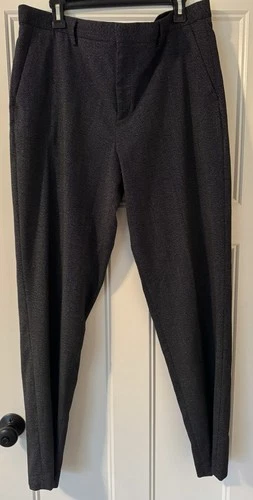 Express 36 x 34 Dark Gray Look Black Producer Modern Fit Flex Dress Pants Men’s