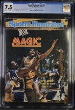 Sports Illustrated MAGIC JOHNSON November 19 1979 CGC 7.5 1st Pro Cover Lakers