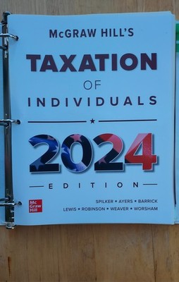 Loose Leaf for McGraw-Hill's Taxation of Individuals 2024 Edition