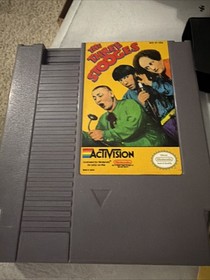 The Three Stooges (Nintendo 1989 NES) Cartridge Game & Manual  Tested NICE