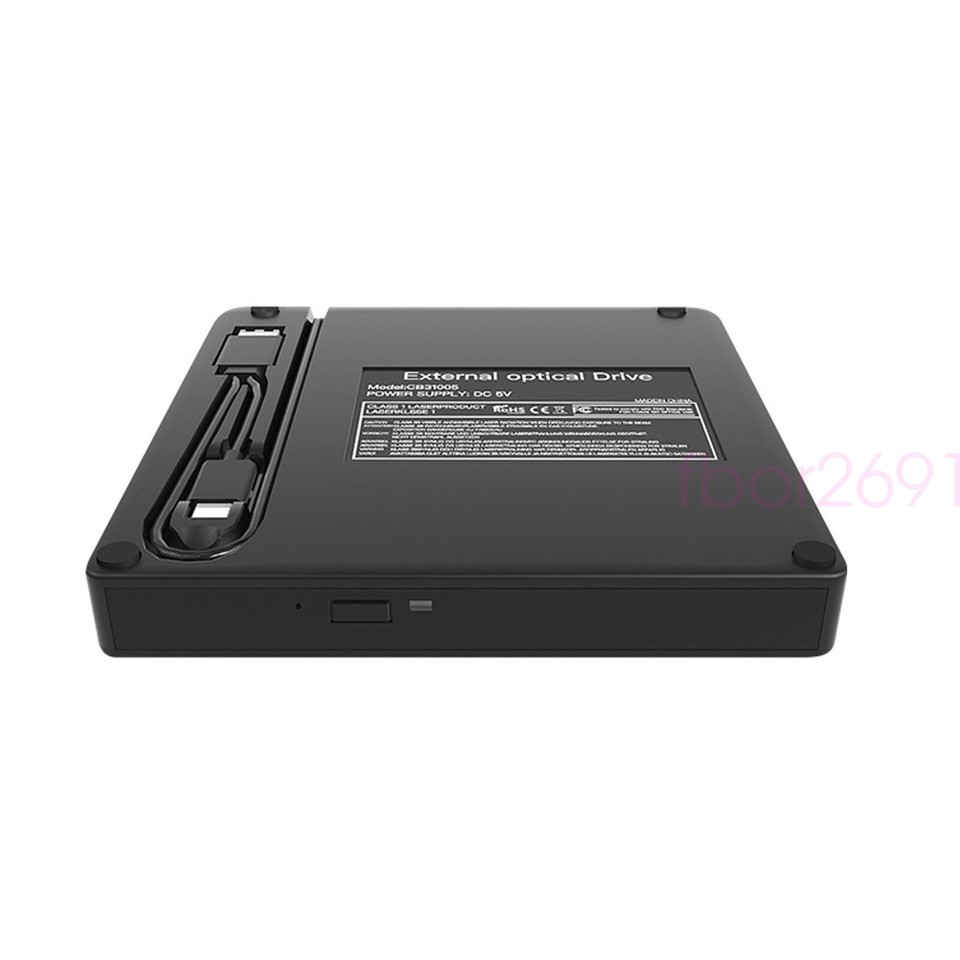 NEW External Blu ray Drive, CD/DVD Drive for Laptop PC, Bluray Player ...
