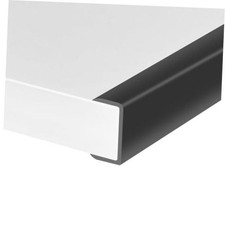 Rubber Edge Trim, Self-Adhesive U Channel Edge Protector for Interior Door