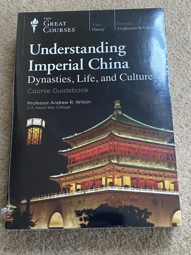 The Great Courses Understanding Imperial China DVD & Guidebook Set Geschichte, NEU