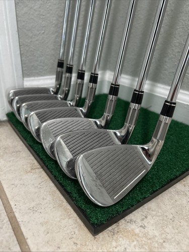 TaylorMade M6 4-PW Iron Set Stiff Flex N.S.Pro 950GH Steel Shafts Used - Picture 6 of 19