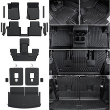 Floor Mats for 2021-2025 Jeep Grand Cherokee L 6-Seater w/o 2nd Row Center A...