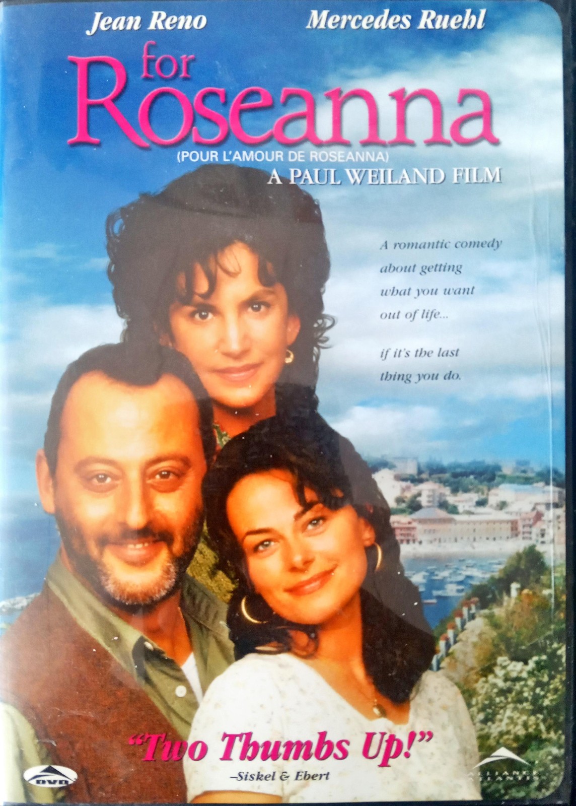 For Roseanna DVD Region 1 Canada Canadian Release Jean Reno Mercedes Ruehl