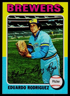 1975 Topps #582 Eduardo Rodriguez - ExMt +