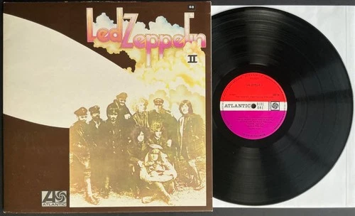 LED ZEPPELIN II UK 1ST PRESS A2 B2 RED PLUM 588198 THANK YOU MISPRINT EJ DAY