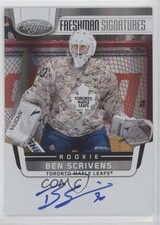 2011-12 Certified Freshman Signatures Ben Scrivens #174 Auto d7q