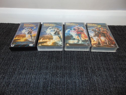Back to the Future I, II, & III VHS Trilogy & Back to the Future 1 CIC Strip - Picture 2 of 21