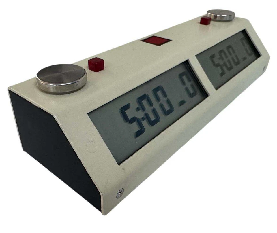 Reloj de ajedrez Chronos Touch blanco - USADO Foto 2 de 4