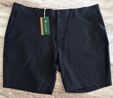 NWT Travis Mathew Bermuda Black Golf Shorts Men s Size 40 ECO Collection 90