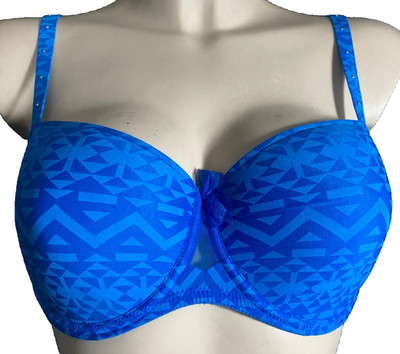 Prima Donna Twist Call me Schalen Bügel-BH Gr.75E UK34DD Barcelona blau wattiert