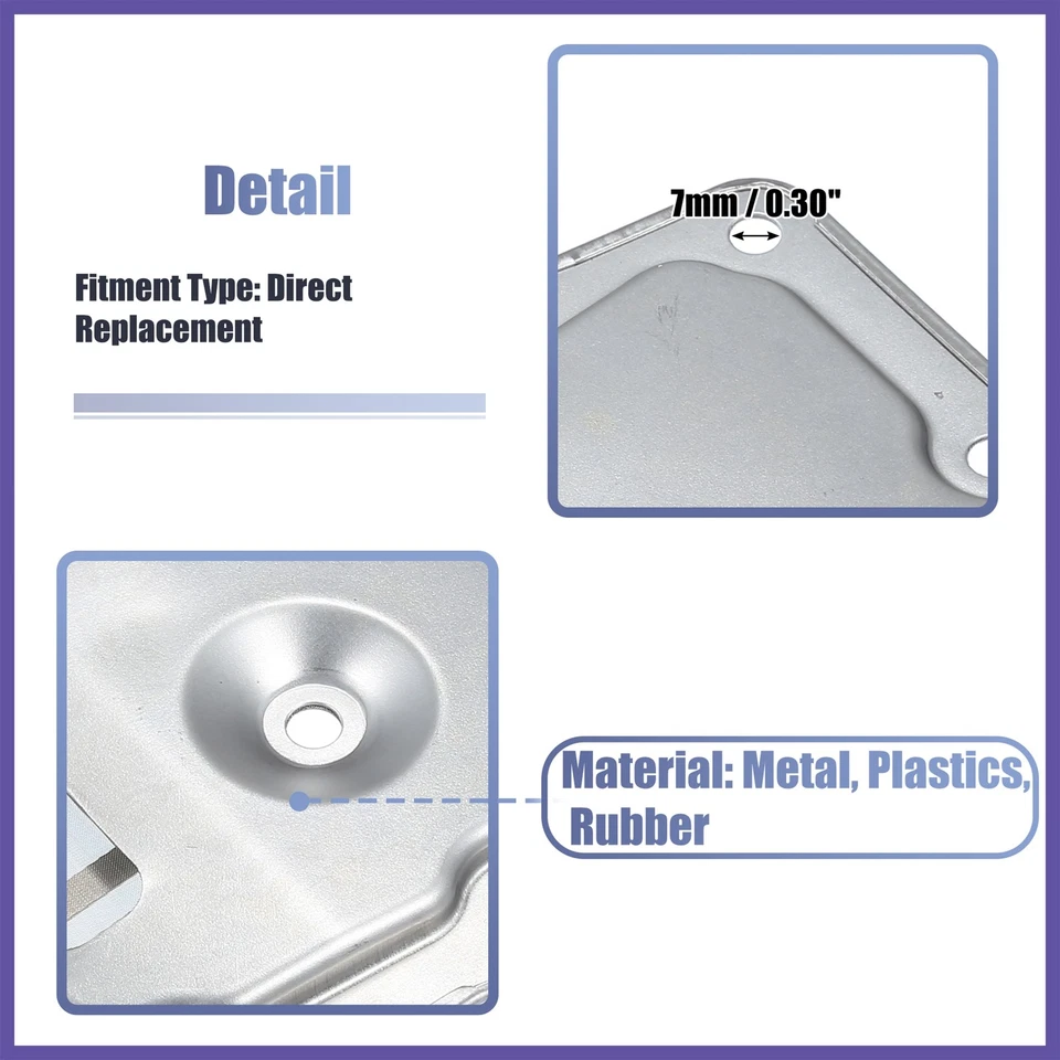 Kit de junta de cárter de aceite de filtro de transmisión No-3172831X01 apto para Nissan Versa 2012 Foto 4 de 4