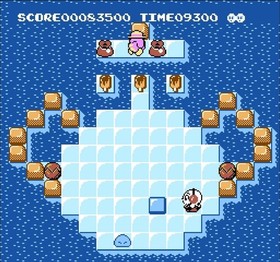 Nintendo Entertainment System NES Arcade Puzzle KICKLE CUBICLE German PAL...