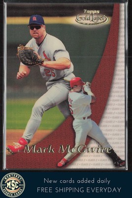 Mark McGwire 2000 Topps Gold Label Class 2 #25 St. Louis Cardinals