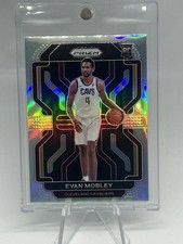Evan Mobley ROOKIE CARD RC 2021-22 Panini Prizm #325 SILVER PRIZM Cavaliers