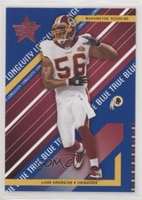 2004 Leaf Rookies & Stars True Blue 152/249 LaVar Arrington #92 0lm