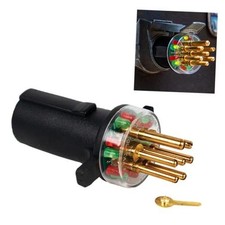  7865L 7-Way Round Pin Tractor Trailer Circuit Chaser for Circuit Tester