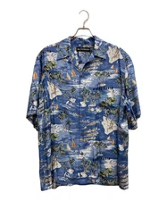 WACKO MARIA Aloha shirt Size: XL Blue Men