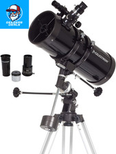 Celestron - Powerseeker 127EQ Telescope - Manual German Equatorial Telescope for