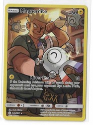Magnemite (Secret) 242/236 SM Cosmic Eclipse Secret Rare Full Art Holo