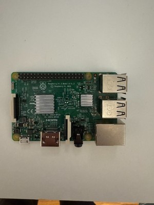 Raspberry Pi 3 Model B V1.2 - Quad-Core CPU, 1GB RAM, Wireless & Bluetooth