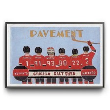 Pavement July 22 2026 The Salt Shed in Chicago, Illinois Poster