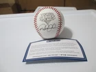 Derek Jeter New York Yankees Signed Autographed WS Baseball COA Steiner Hologram